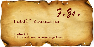 Futó Zsuzsanna névjegykártya